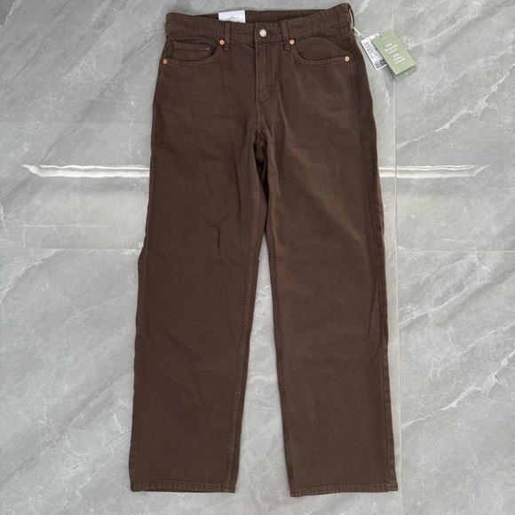 &Denim Denim - Women’s H&M &Denim Baggy Low Waist Loose Fit Jeans 100% Cotton Size 8